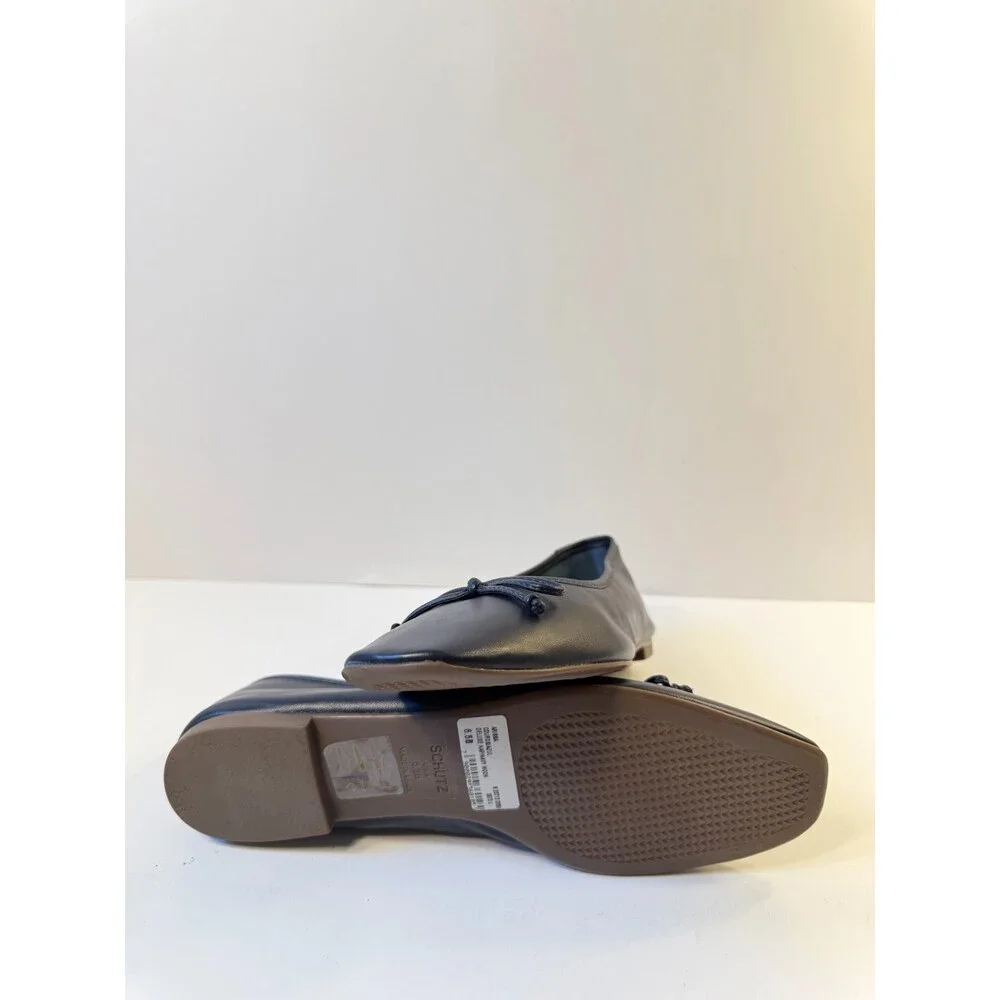 Schutz Womens Flats Navy US 6.5
